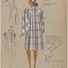 Plaid topcoat.