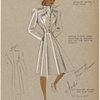 Fitted dressy coat.