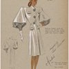 Entire lower part of sleeve of faille silk.
