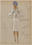 Fitted coat.