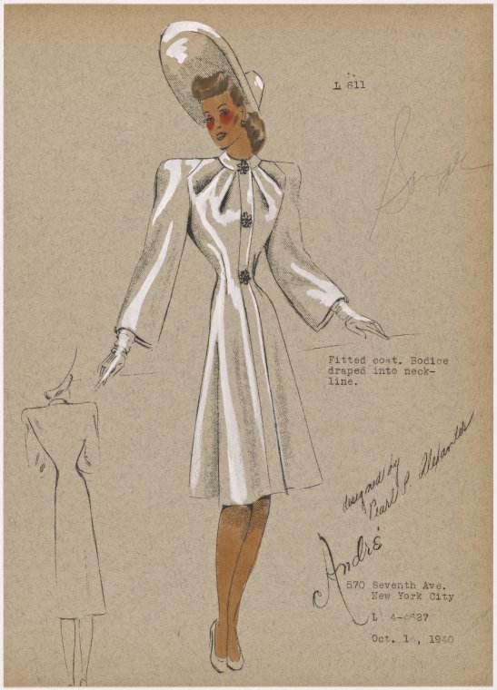 Fitted coat. - NYPL Digital Collections
