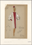 Coat with balloon sleeves and open front