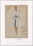 Dressy cape [with s]mooth shoulder [and s]hirring beneath shoulders.