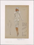 Gabardine suit.