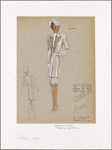 Tailored 34" length suit.