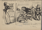 Caricatures depicting Whitelaw Reid