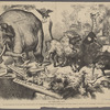 Caricatures depicting Whitelaw Reid