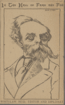 Caricatures depicting Whitelaw Reid