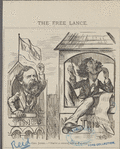 Caricatures depicting Whitelaw Reid