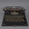 Cummings' Royal portable typewriter