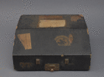 Cummings' Royal portable typewriter with case