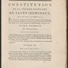 Constitution de la colonie française de Saint-Domingue