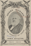 Henry Richard the apostle of peace by Lewis Appleton.