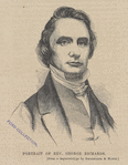 Rev. George Richards. (From a daguerreotype by Southworth & Hawes.)