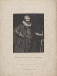 Lodowick Stuart, Duke of Richmond. OB. 1624. From the original of Van Somer, in the collection of The Rt. Honble. The Earl of Egremont