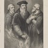 The English reformers and martyrs. Bishop Ridley, burnt Oct. 15th, 1555; Archbishop Cranmer, burnt March 21st, 1556; Bishop Latimer, burnt Oct. 15th, 1555