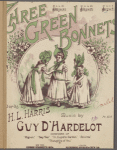 Three green bonnets