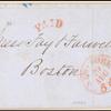 5c black Washington provisional single on cover
