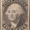 5c black Washington provisional pos. 12 single