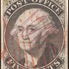 5c black Washington provisional pos. 2 single
