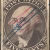 5c black Washington provisional pos. 22 single
