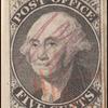 5c black Washington provisional pos. 31 single