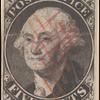 5c black Washington provisional pos. 3 single
