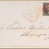 10c black Washington pair on cover