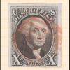 10c black Washington single