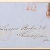 10c black Washington single on cover