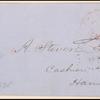 10c black Washington single on cover