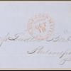 10c black Washington single on cover