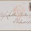 10c black Washington single on cover