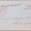 10c black Washington sIngle on cover
