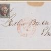 10c black Washington pair on express mail cover