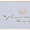 10c black Washington single on express mail cover