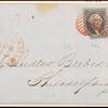 10c black Washington pair on express mail cover
