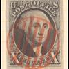 10c black Washington single
