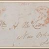 10c black Washington single on cover