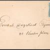 1c blue Franklin Type IV single on cover