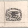 1c black Eagle carrier die proof