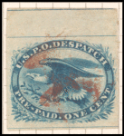 1c blue Eagle carrier single