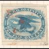 1c blue Eagle carrier stamp