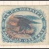 1c blue Eagle carrier stamp