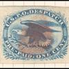 1c blue Eagle carrier stamp