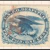 1c blue Eagle carrier stamp