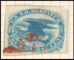 1c blue Eagle carrier single