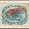 1c blue Eagle carrier single