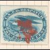 1c blue Eagle carrier stamp