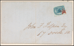 1c blue Eagle carrier on cover
